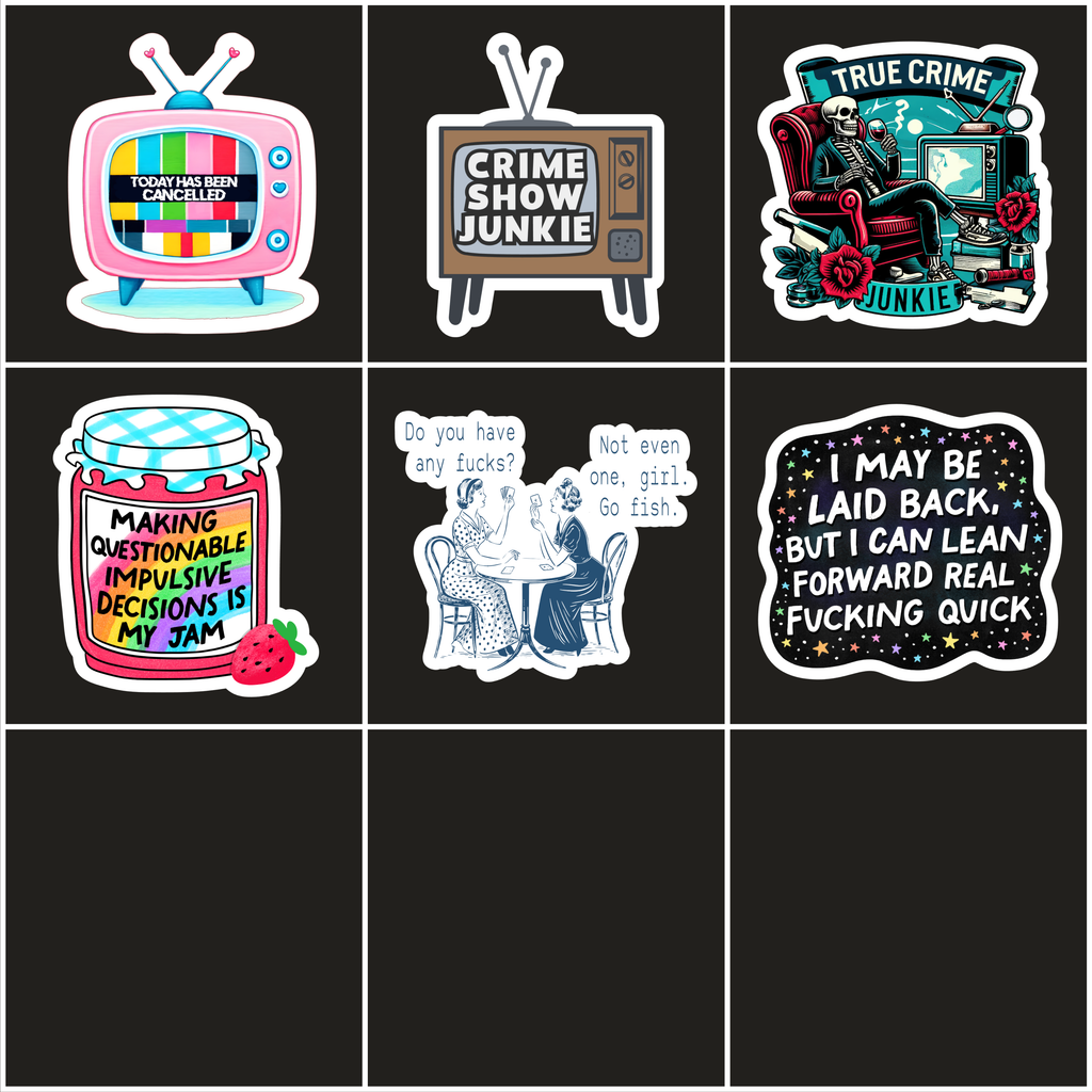 Certified Funny Stickers: Vol. 2