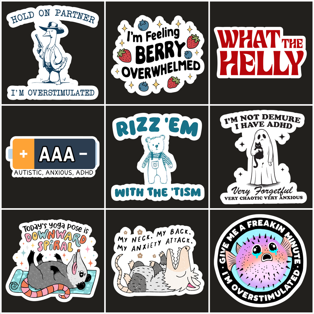 Mental Health Stickers