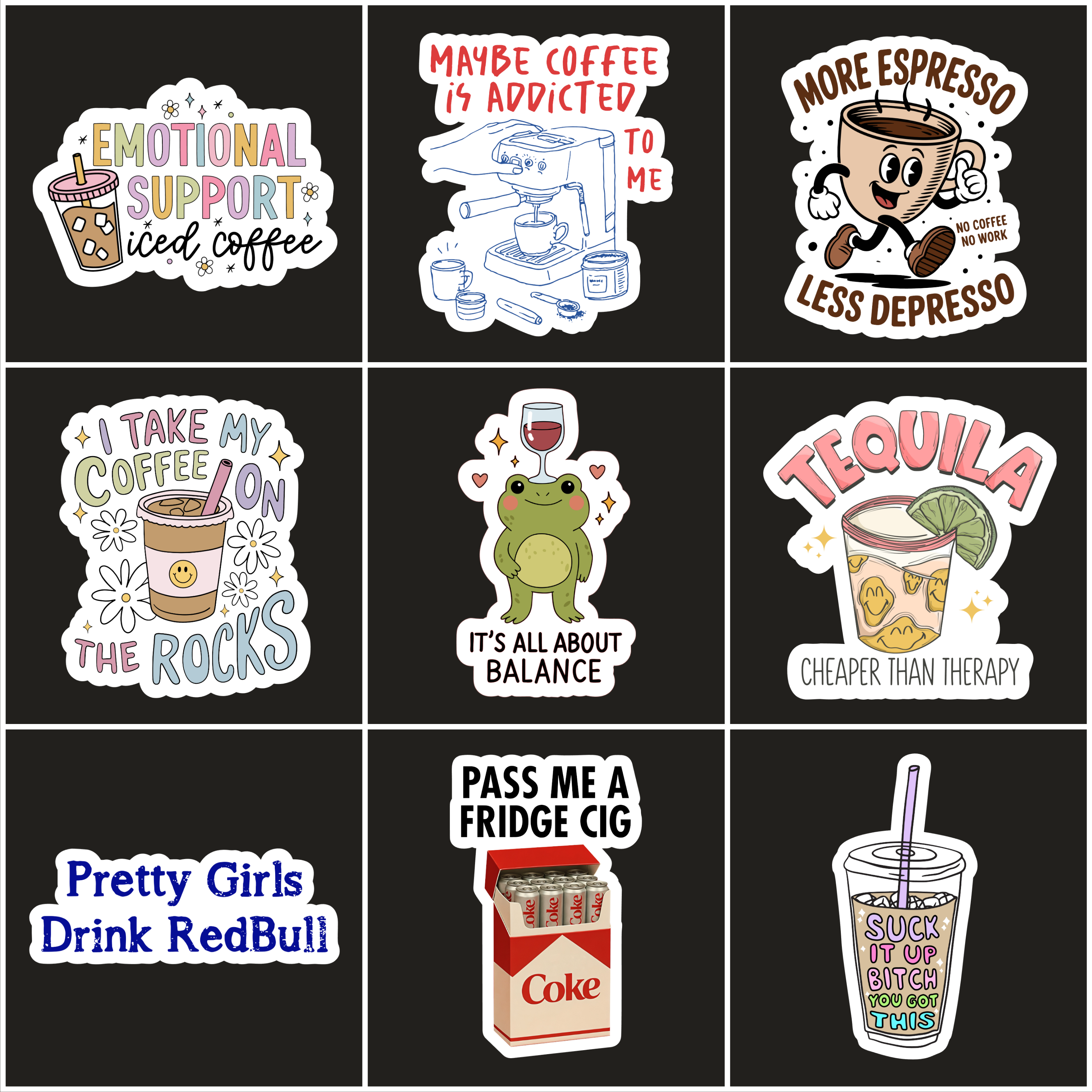 Food and Drink Stickers