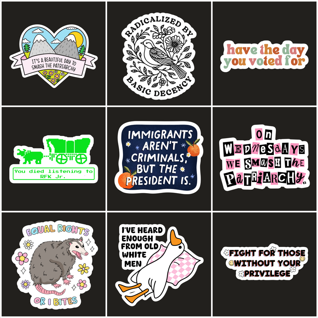 Social Justice Stickers