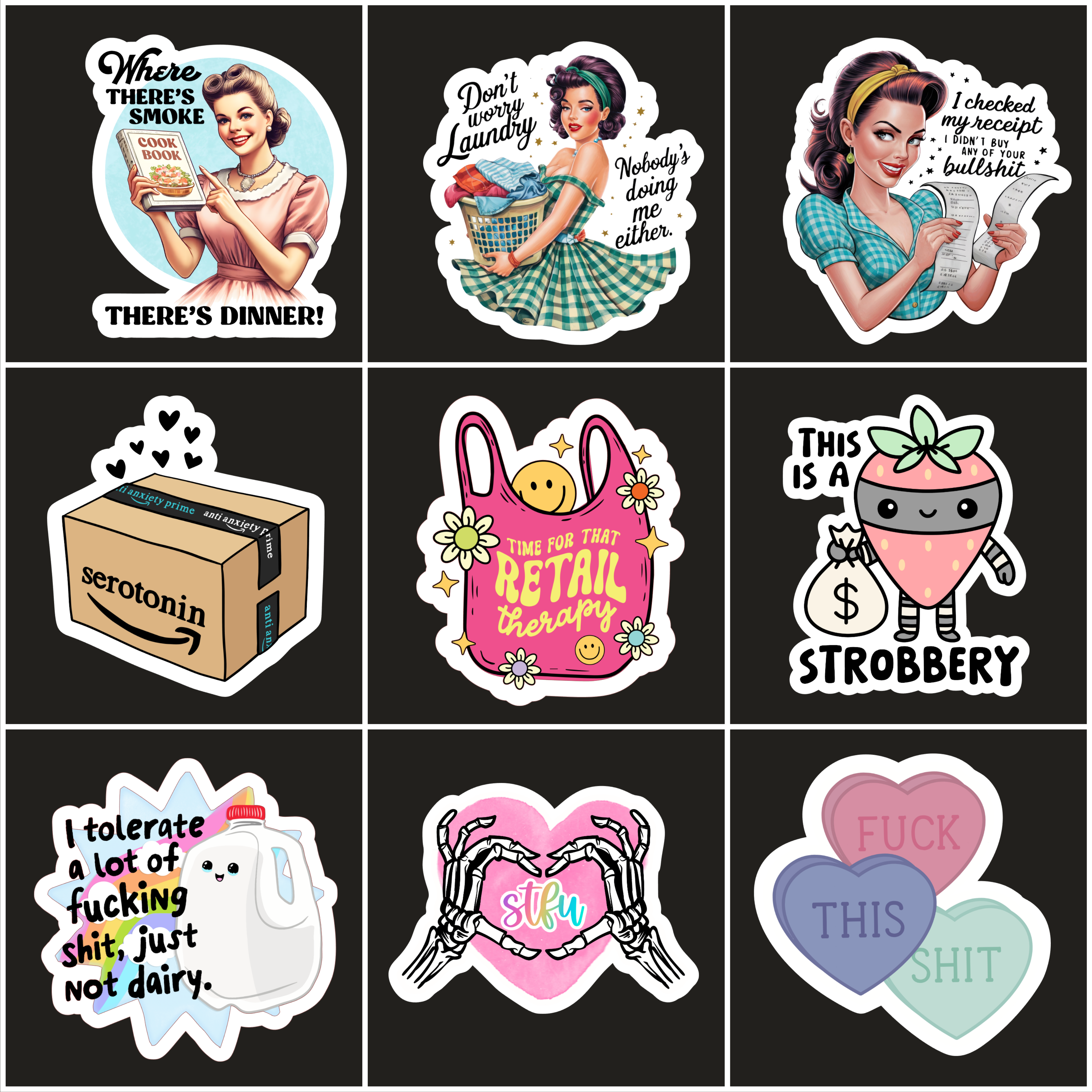 Certified Funny Stickers: Vol. 2