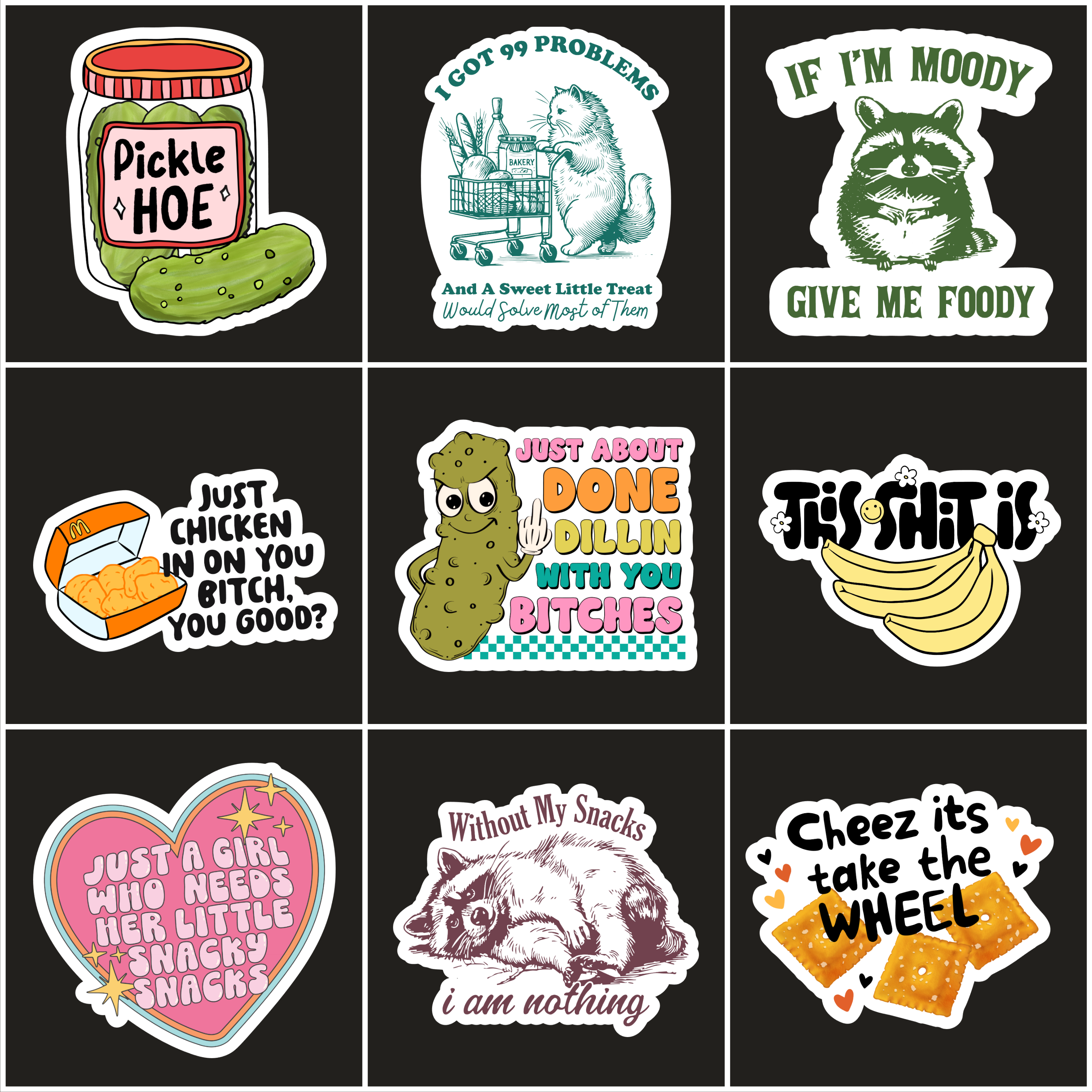 Food and Drink Stickers