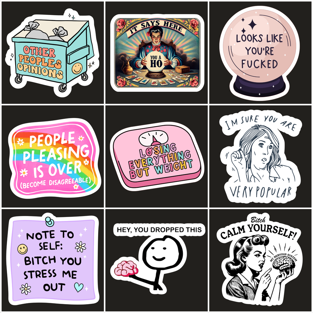 Certified Funny Stickers