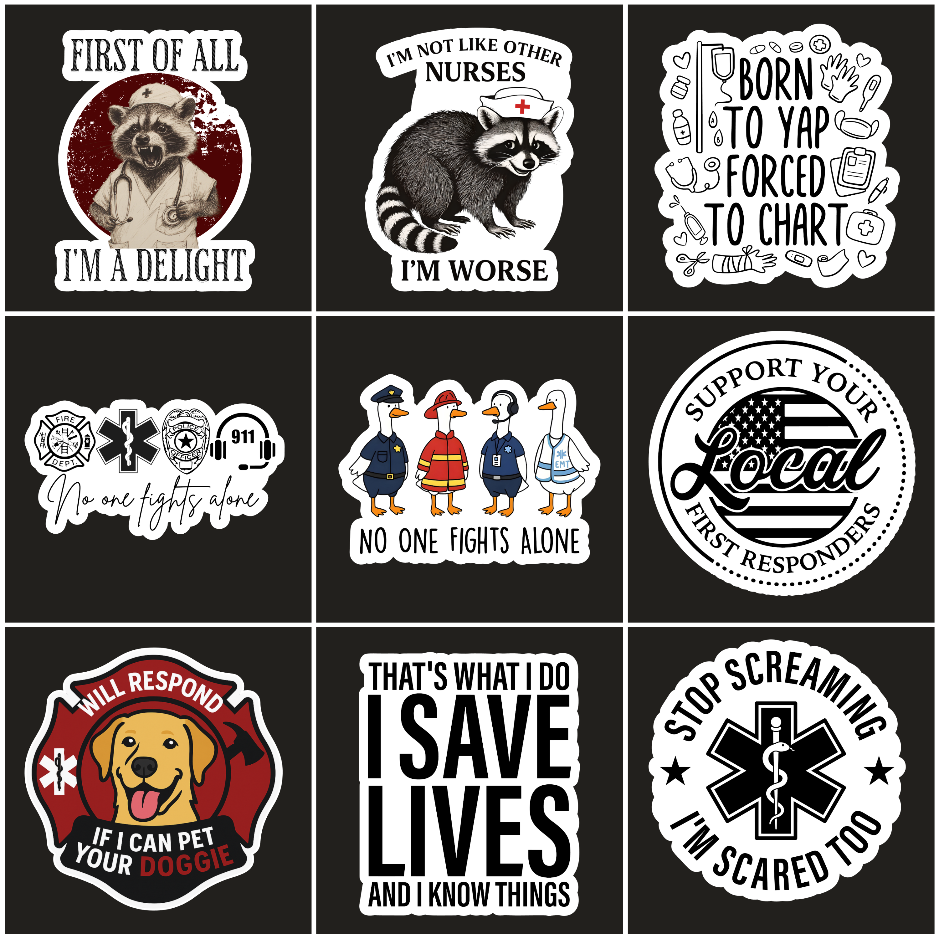 Workplace Humor Stickers