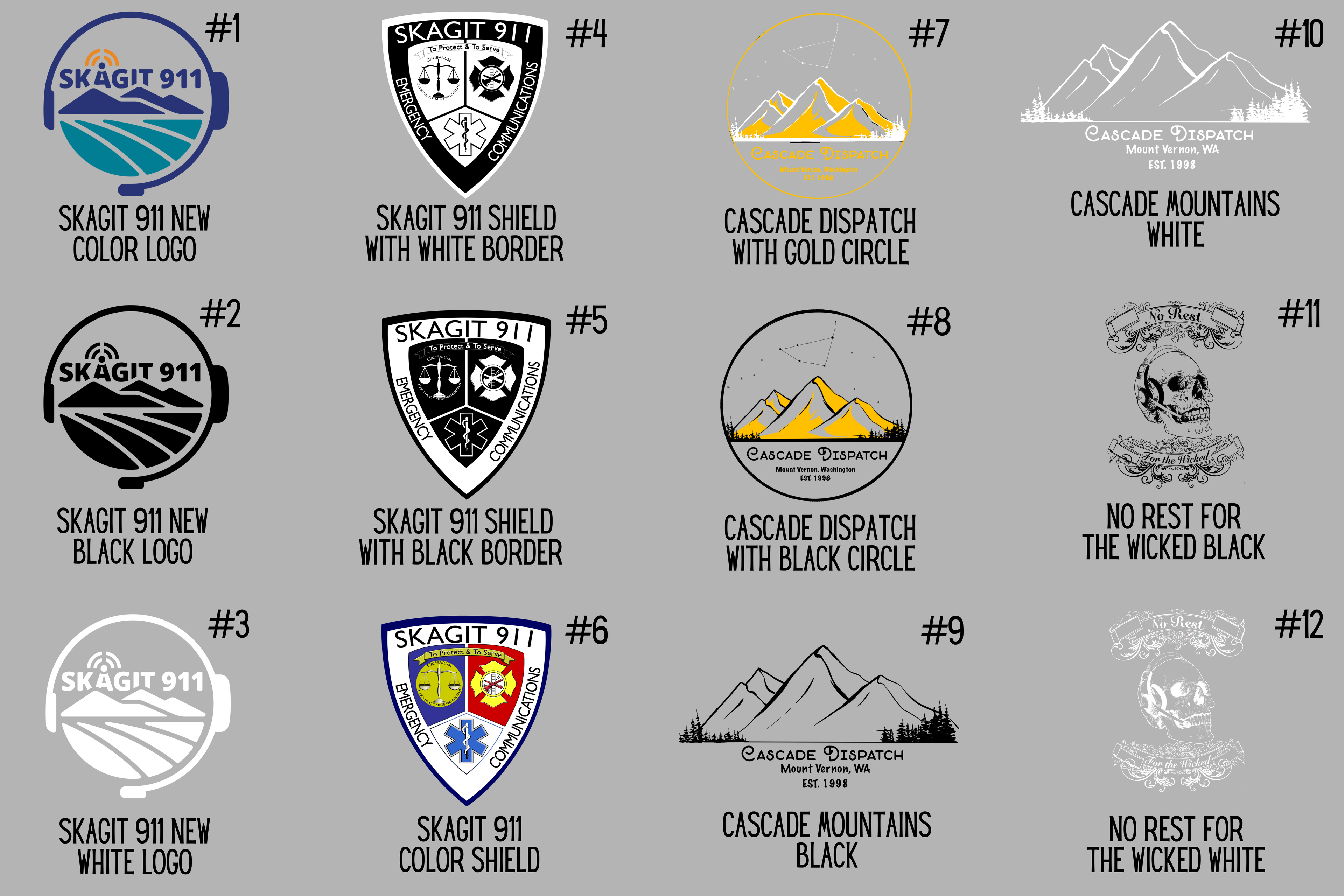 Skagit 911 Unisex Crewneck