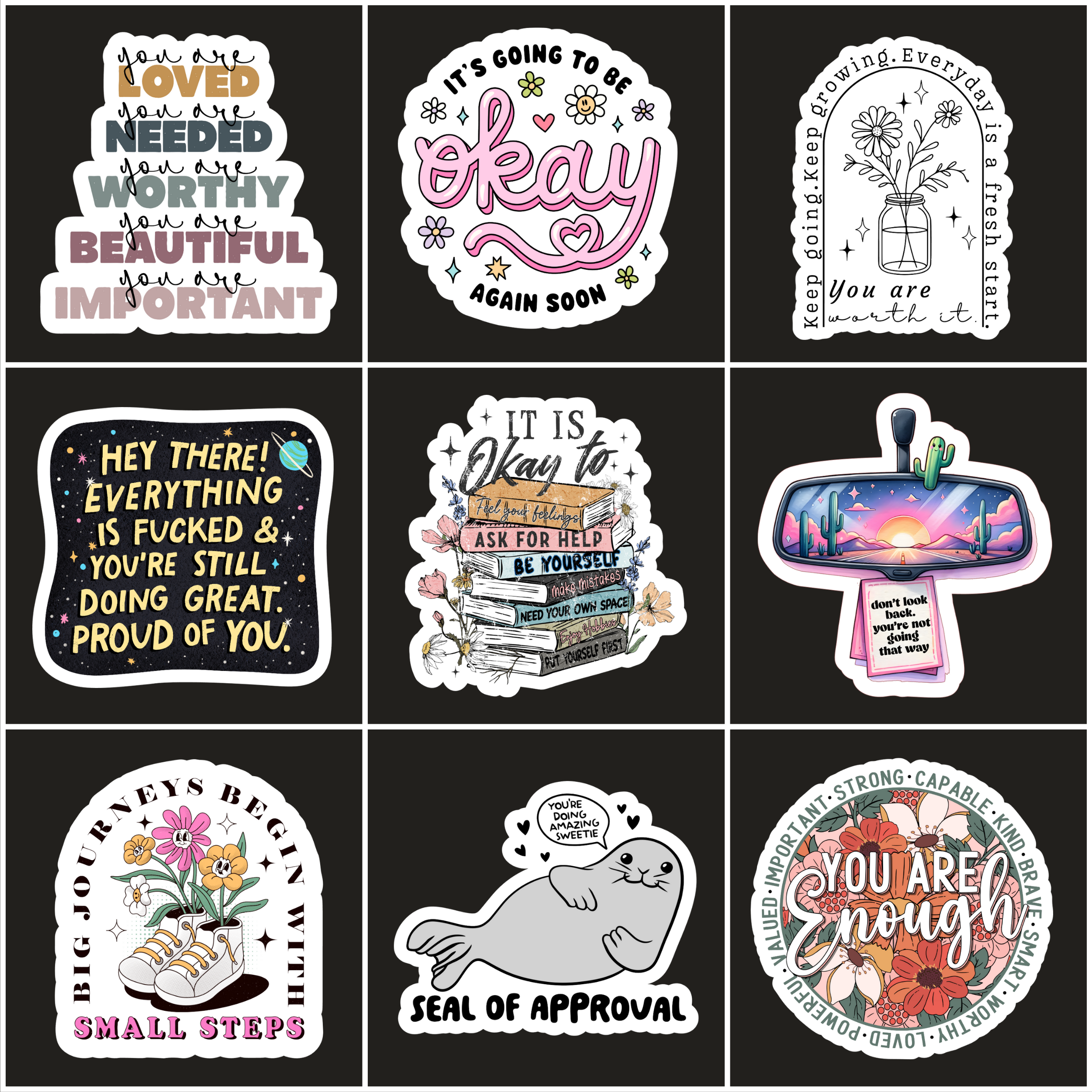 Feel-Good Stickers