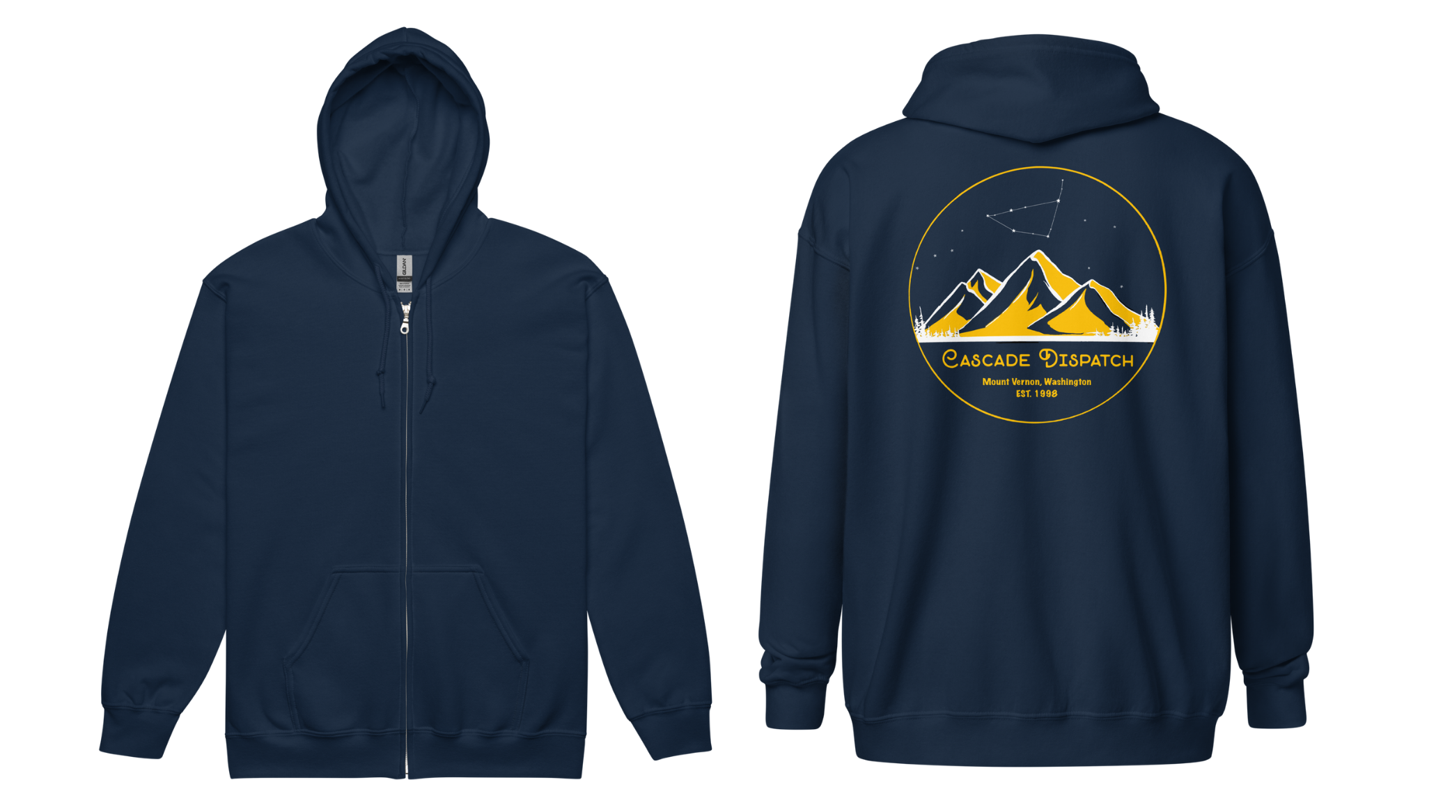 Skagit 911 Unisex Zip-Up Hoodie